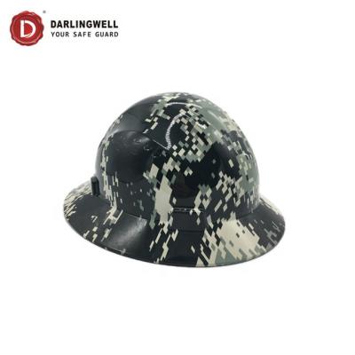 China Aerial Work/American Oil and Gas/ANSI z89.1 Darlingwell Traffic/Construction Safety Helmet For Sale Construction Masks Mining Industrial Work Safety Helmet Certificate for sale