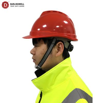 China Hot Sale EN397 Darlingwell Oil and Gas Working/Construction/Work Safety Helmet ABS Industrial CE Safety Helmet for Engineers China for sale