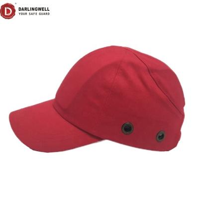 China Darlingwell CE EN 812 Overhead Working Helmet Bump Covers High Quality Construction Hard Hat Baseball Caps for sale