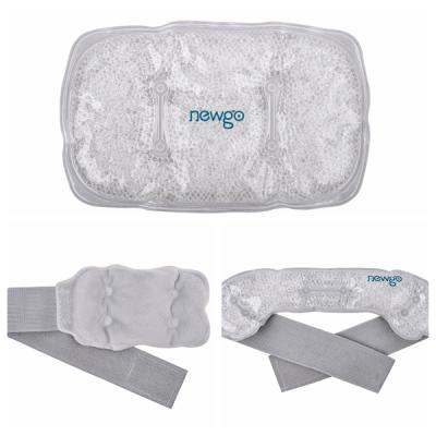 China Hot Selling Microwavable Heating Pads Square Shape Adjustable Thermo Pads Sore Muscles Beads Warm Cold Wrap for sale