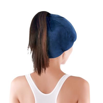 China For Migraine Headache Relief Ice Pack Cap, Gel Ice Head Cap For Tension Headache Relief for sale