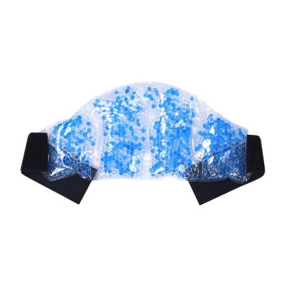 China Sore Muscles Wholesale Reusable Cold Packed Cooling Shoulder Heat Gel Ice Neck Wrap Pain Relief for sale