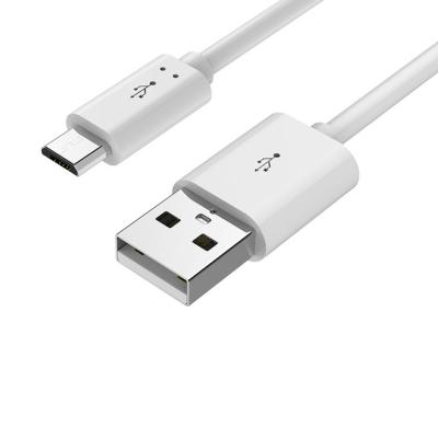 China MP3/MP4 Player 1.2M 5V 2A White Strip Micro Data Android USB Fast Charging Cable For Smart Phone for sale