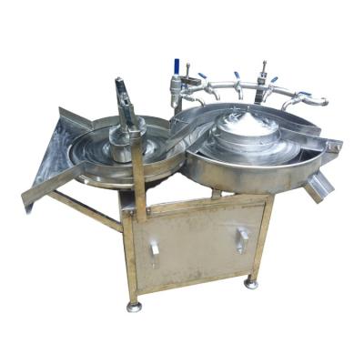 China Semi - Automatic Vegetable Processing Plant Durable Using Rotary Adding Soup Machine for sale