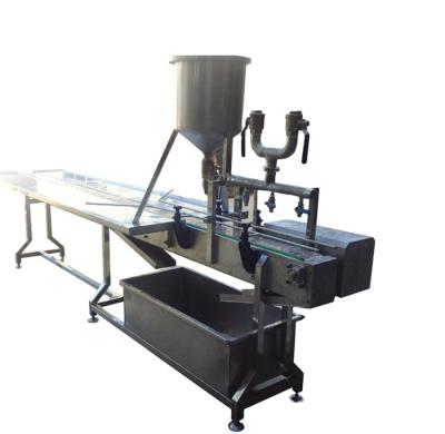 China Simple Operation Durable Using Straight Line Continuous Soup Filling Machine for sale