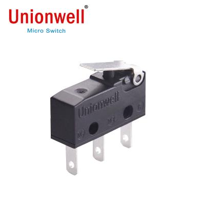 China Auto Electronics Unionwell Dustproof Miniature 250gf G9110 Micro Switch for sale