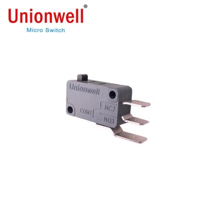 China 4.8*0.5mm Quick Connect Unionwell Mini Micro Limit Switch G5T16 Series Hot Selling Micro Switch For Home Appliance for sale