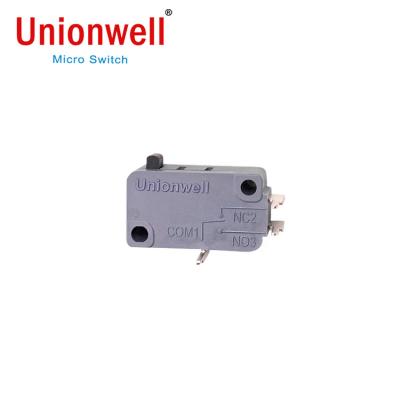 China 4.8*0.5mm Quick Connect Unionwell Mini Micro Limit Switch G5T16 Series Microswitches For Home Appliance for sale