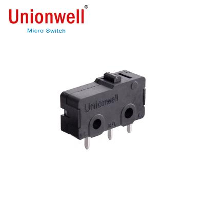 China Plastic Unionwell 0.1A, 5A125/250V 25T125 G605 Series Miniature Micro Switch Gas Ranges Limit Switch for sale