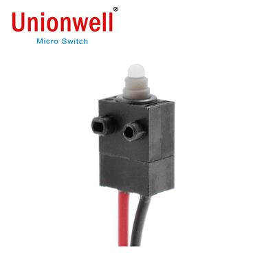 China Hot Selling Car 40T85 1.1mm Wire Holes IP67 Unionwell Waterproof Micro Switch for sale