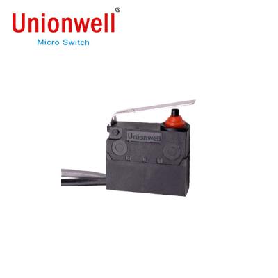 China Waterproof Car Unionwell 0.1A 12VDC IP67 Micro Switch G303R Series for sale