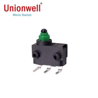 China Unionwell IP67 Motorcycle Waterproof Electric Auto Engine Switch Lever Micro Pin Plunger Switch G303A 0.1A 125/250VAC 40T85 for sale