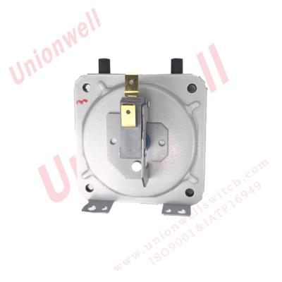 China Boilers Unionwell 16A 40T90 Air Pressure Switch Wind Pressure Switch For Gas Boiler And Havc 25-1500 PA for sale