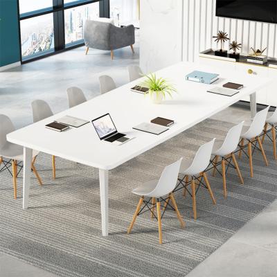 Κίνα Modular meeting table conference table mesa reuniones wrhite furniture office desks morden προς πώληση