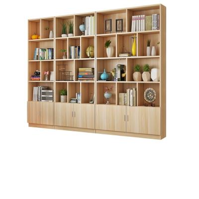 Κίνα Cheap bookcases Wooden bookshelf for Home and Office Organizer File storage rack home shelving προς πώληση