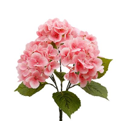 China High Quality Wedding Artificial Flower Bouquet Touch Hydrangea Real Morden for sale