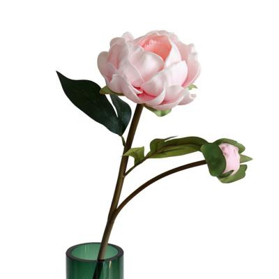 China Morden Wedding Decoration PU Peony Flowers Artificial Wholesale for sale