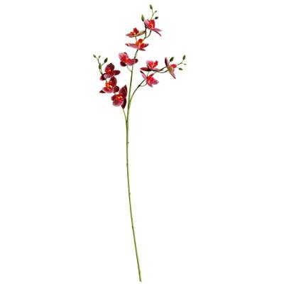 China Cheap Wholesale Morden Real Single Stem Touch Orchids Artificial Flowers for sale