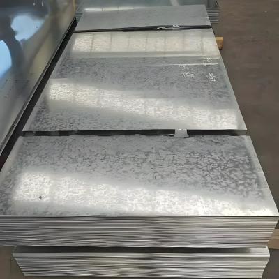 China 0.4*1cm Thickness Electric Galvanized Steel Plate Regular Spangle GI DX53D for sale