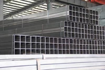 China 80*80 Hollow Tube Galvanized Rectangular Tube Square Pipe Hot Dip Galvanized Steel for sale