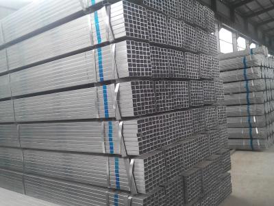 China Thicker Galvanized Steel Square Tube With Plain Beveled Ends for sale