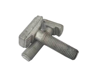 China High strength stainless steel curtain wall T-bolt HDG halfen spline bolt M 16*100 for sale