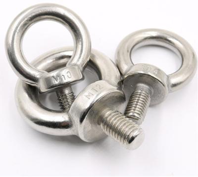 China DIN 580 Stainless Steel Eye Bolt Stainless Steel 304 316 M 6 M 8 M 10m 12 for sale