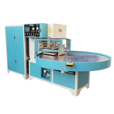 China PVC PLC Controlled Rotary High Frequency Blindfold Welding Machine for sale