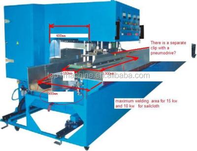 China Automatic PVC High Frequency Porcelain Cloth Welding Machine for sale