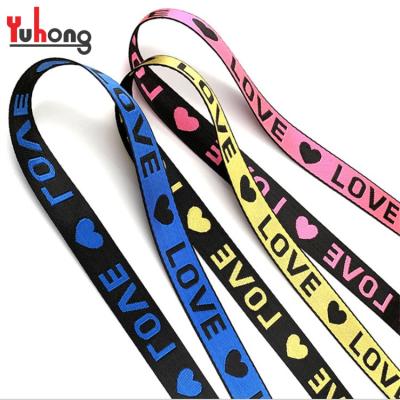 China Wholesale High Tenacity Colorful Polyester Cotton Webbing For Bag Strap for sale