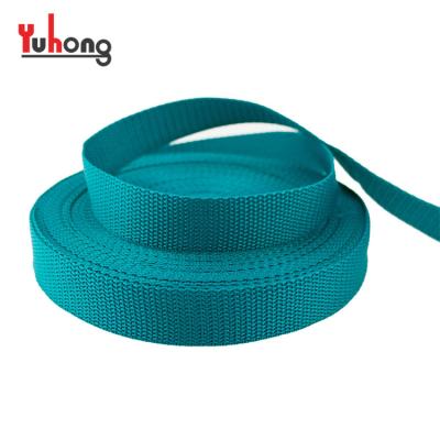 China High tenacity 20 25 32 38 50mm pp polypropylene webbing for bag handle strap for sale