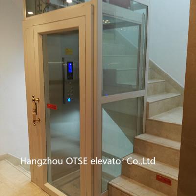 China Home Elevator House Used One Person Elevator Glass Single Elevator for sale