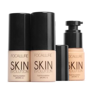 China Cute Focallure Cosmetic Acne / Spot Removing 24 Hours Carry Bottle Face Makeup Liquid Foundation for sale