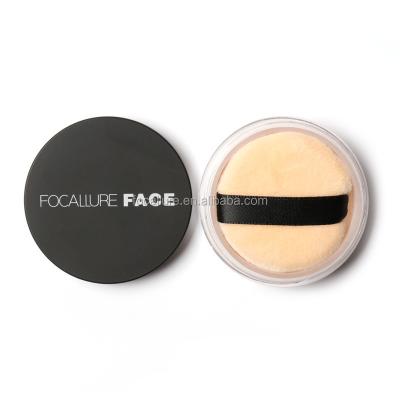 China Sunscreen Focallure Attractive 3 Color Mineral Loose Powder Foundation Setting Powder Makeup for sale