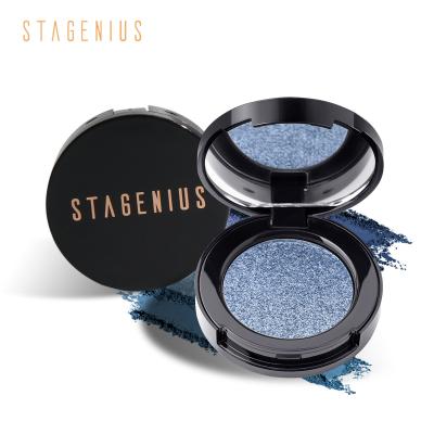 China Stagenius Store Item Waterproof Fancy Suppliers Pigment High Shimmer Pressed Powder Eyeshadow For Eye Makeup for sale