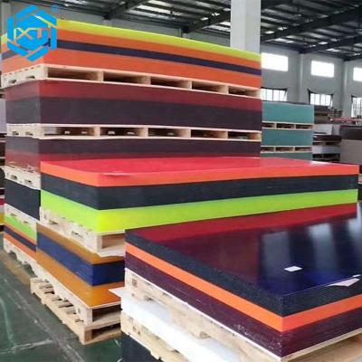 China Signage 4ft*8ft Feet 8x4 Plastic Plain Acrylic Pmma Crystal Cast Perspex Fluorescent Color Sheet for sale