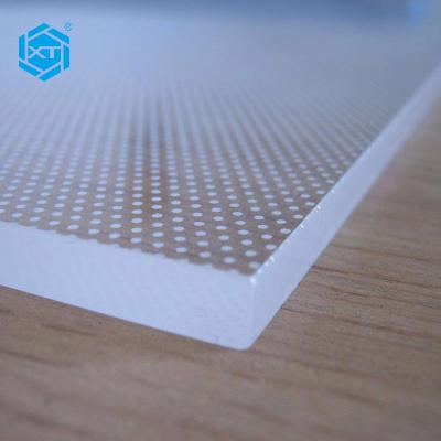 China High Quality Light Signage Guide Plate Laser Cut 2mm Acrylic Light Diffuser Sheet for sale