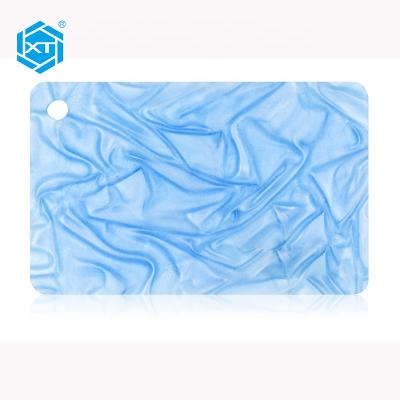 China Decorative Blue Marble Pattern 5mm Thick Stone Signage 12mm 2.5mm 2.8mm 3mm Acrylic Color Wall Sheet Supplier for sale