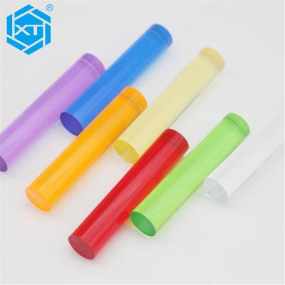 China High Glossy XinTao PS Virgin Methyl Methacrylate (Muttahida Majlis-e-Amal) 100% Custom Size Cast Polypropylene Rod Plastic Pipe Bar Colorful Acrylic Tube for sale