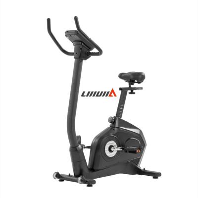 China Use at home Lijiujia LCD display fitness mini purchase magnetic resistance indoor electric retraining exercise bike 2022 for sale