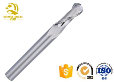 China Tungsten Steel Solid Carbide Ball Nose End Mills High Wear Resistance for sale