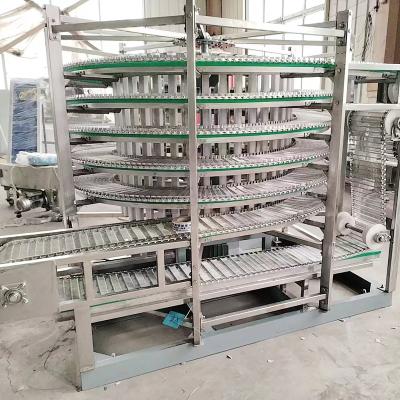 China Heat Resistant Stainless Steel Conveyors Conveyor System Tunnel Spiral for sale