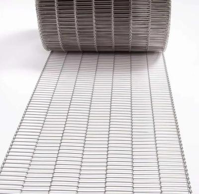 China Heat Resistant Flat Flex Wire Mesh Conveyor Belt for Meat for sale