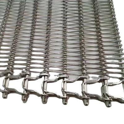 China Corrosion Resistance Spiral Cooling Tower Spiral Heat Resistant Wire Mesh Belt for sale