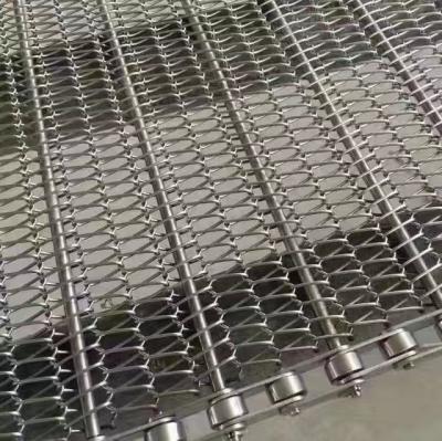 China Stainless Steel Heat Resistant Wire Mesh Conveyor Belt for sale