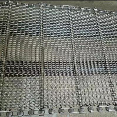 China Heat Resistant Oven Conveyor Belt Stainless Steel Wire Mesh Conveyor Belt For Pastry for sale