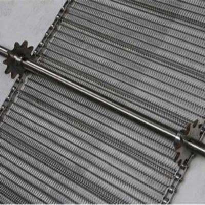 China Heat Resistant Stainless Steel Mesh Conveyor Belt Spiral Freezer Belt for sale