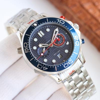 China Best Selling Og Brand 3a Day/Date Top Luxury Fashion Gem Mirror Stainless Steel Strap Mechanical Watch for sale