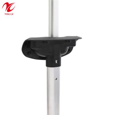 China Simple Plastic Detachable Unbreakable Travel Hotel Trolley Handle Backpack Pull Rod Telescopic Accessories Luggage Rack for sale