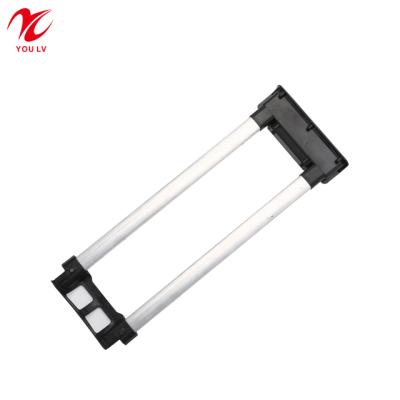 China Professional Wholesale Retractable Trolley Handle Aluminum Custom Telescopic Hotel Handle Pull Rod Premium Luggage Accessory for sale